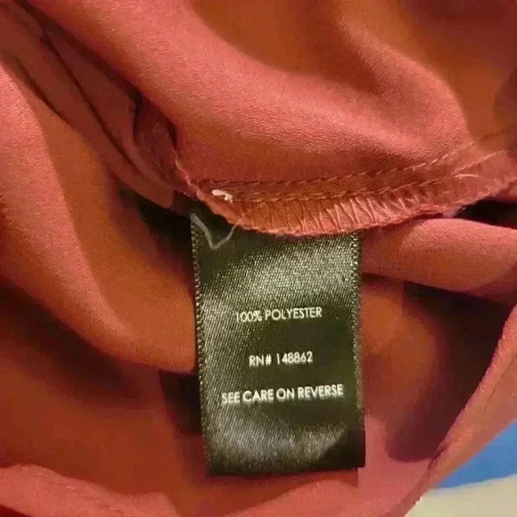 Torrid Women's Top Red Harper Georgette Popover 3/4 Sleeve Shirt Plus Size 0X - Picture 5 of 12